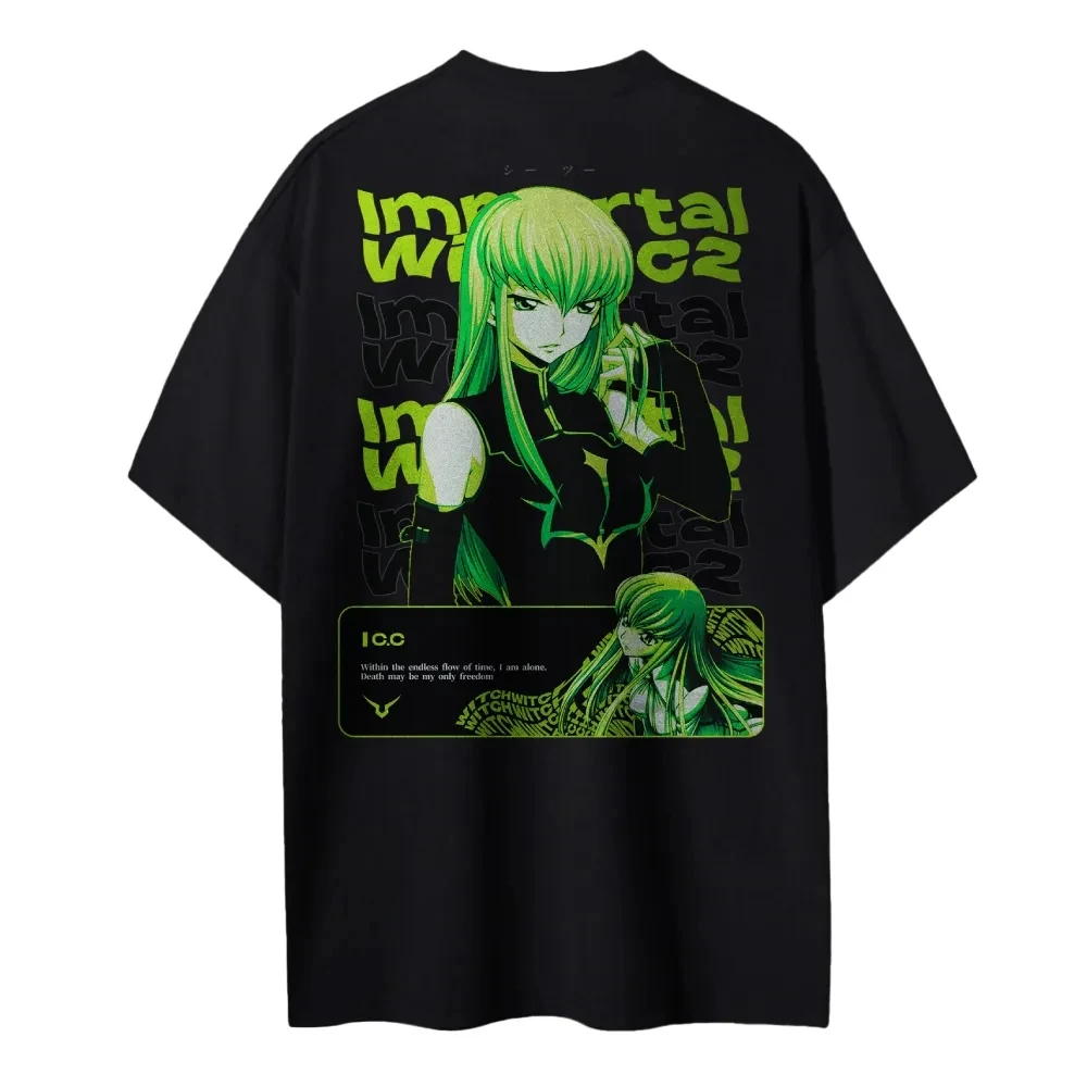 Men Shoes Quotes - New Code Geass T-Shirt C.C. Charakter