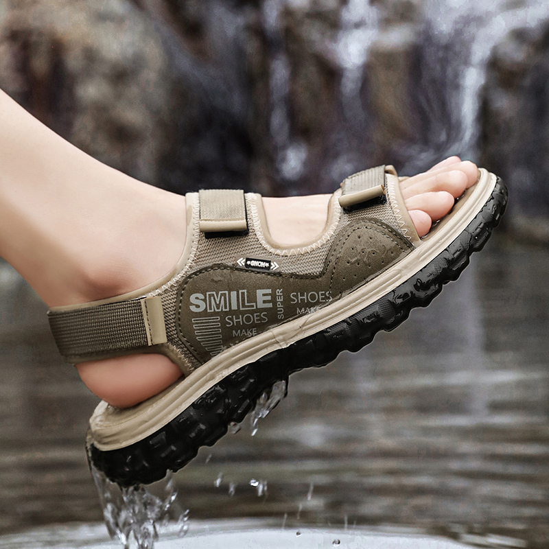 Men Shoes Velcro - Herren-Sandalen 2026 – Neue Sommer-Outdoor-Strandschuhe mit