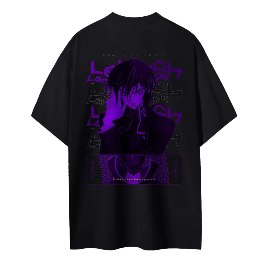 Men Shoes Quotes - Neues Code Geass T-Shirt Lelouch Lamperouge