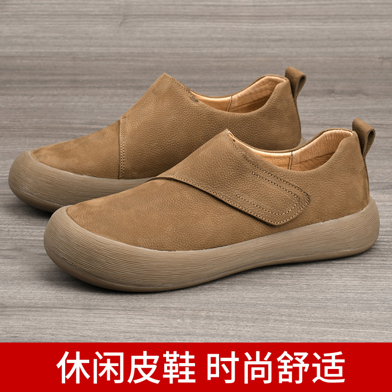 Men Shoes Velcro - Herren 2026 Neue Lässige Slipper mit