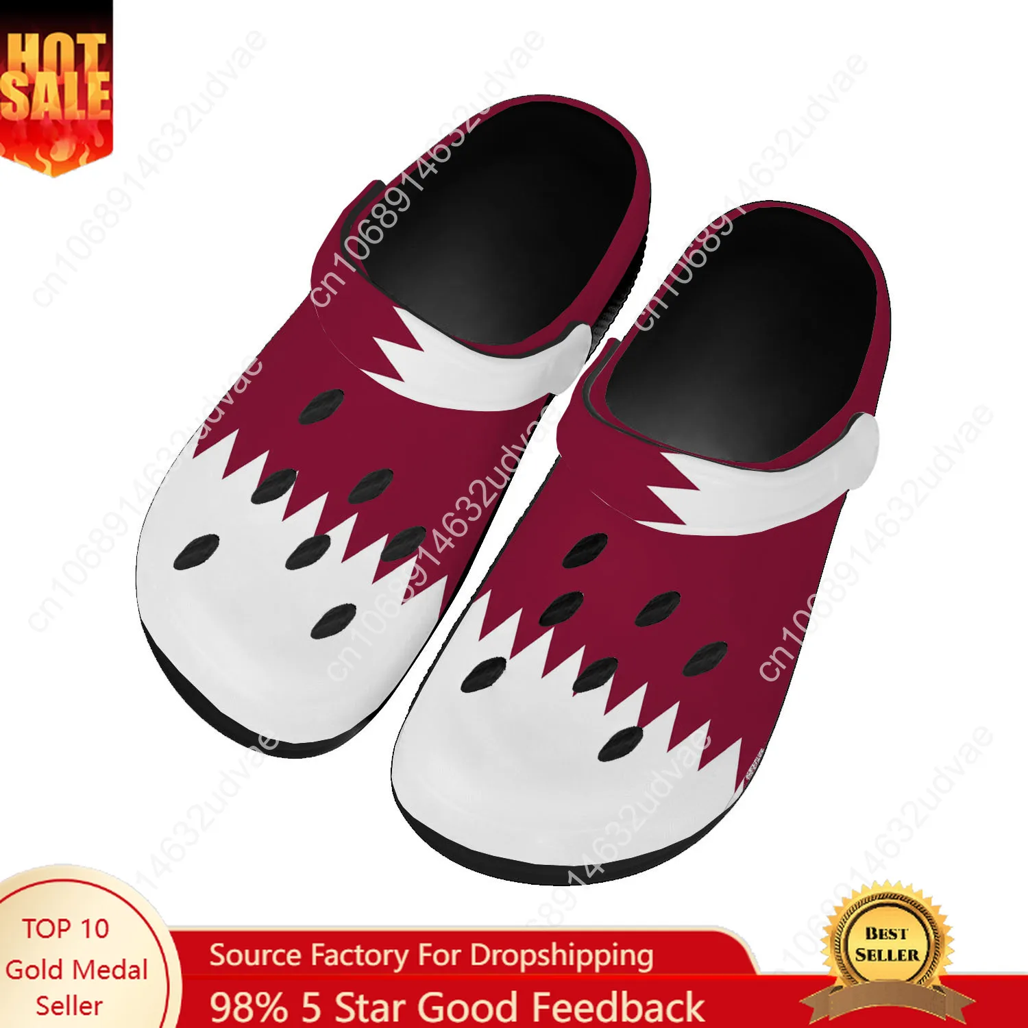 Men Shoes Qatar - Katar Nationalflagge Wasserschuhe Männer Frauen Bequeme
