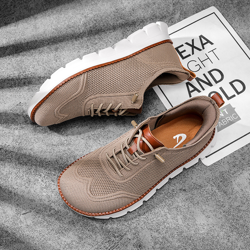 Men Shoes Everyday - Stilvolle Männer Breite Box Schuhe Barfuß