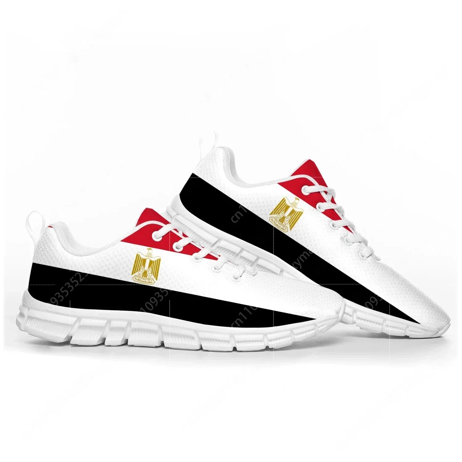 Men Shoes Egypt - Sport-Sneaker mit Ägyptischer Flagge für Damen