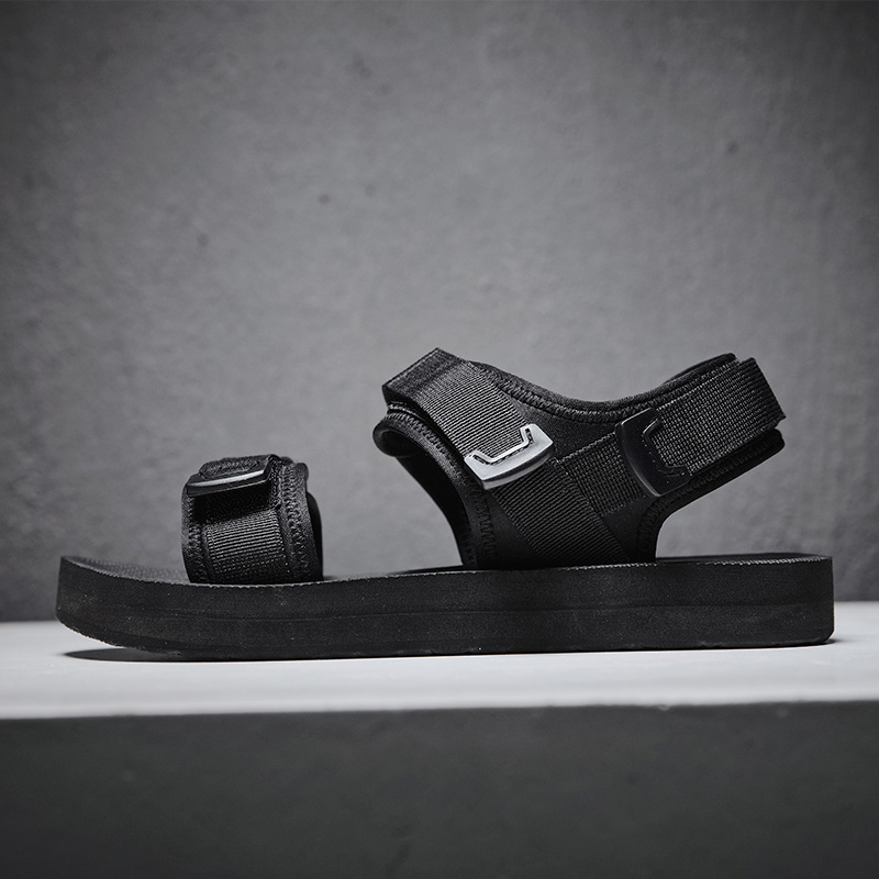 Verstellbare flache Sandalen f – Men Shoes Velcro Bewertung und Preis