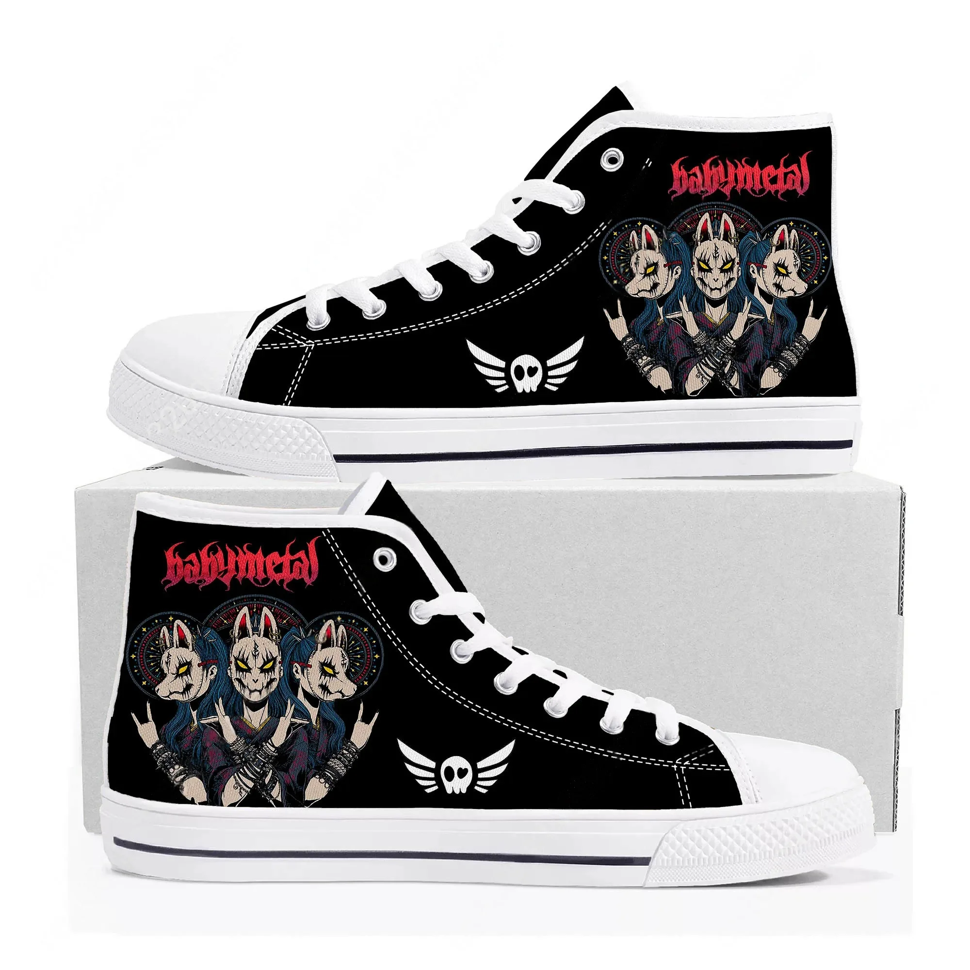 Babymetal Japan Band High-Top- – Men Shoes Japan Bewertung und Preis