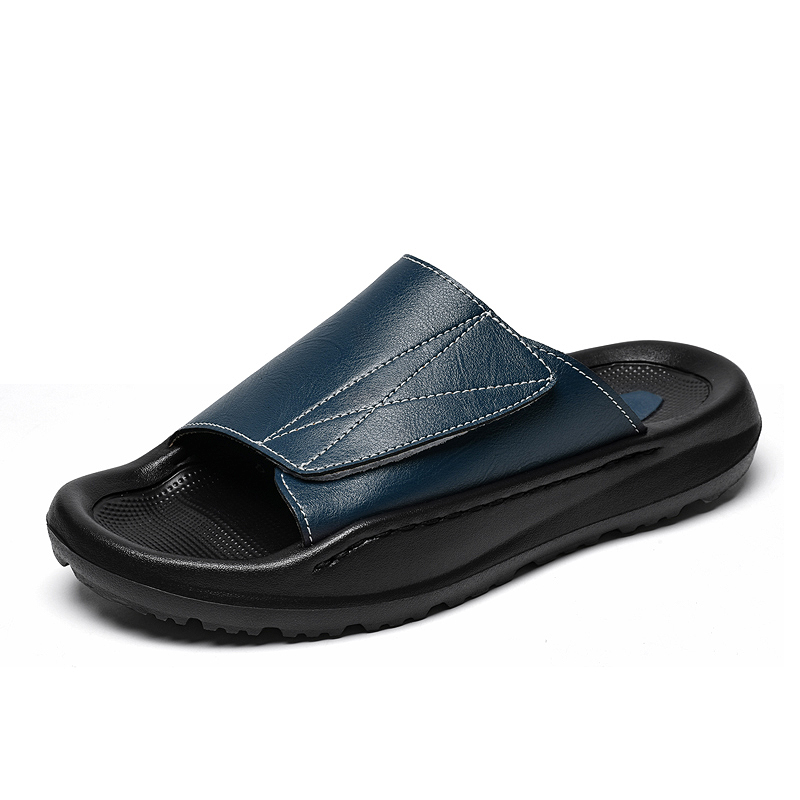 Easy-top Leder-Slipper für Her – Men Shoes Velcro Bewertung und Preis