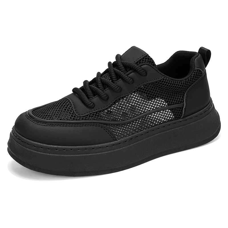 Atmungsaktive Mesh-Plattform-S – Men Shoes Eu To Us Bewertung und Preis