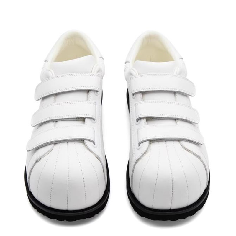 Vollständig aus Leder gefertig – Men Shoes Velcro Bewertung und Preis