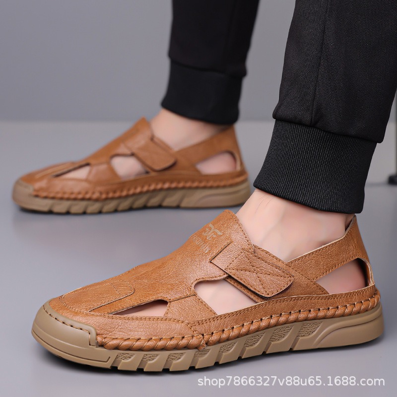 Lochschuhe für Herren, Sommer, – Men Shoes Velcro Bewertung und Preis
