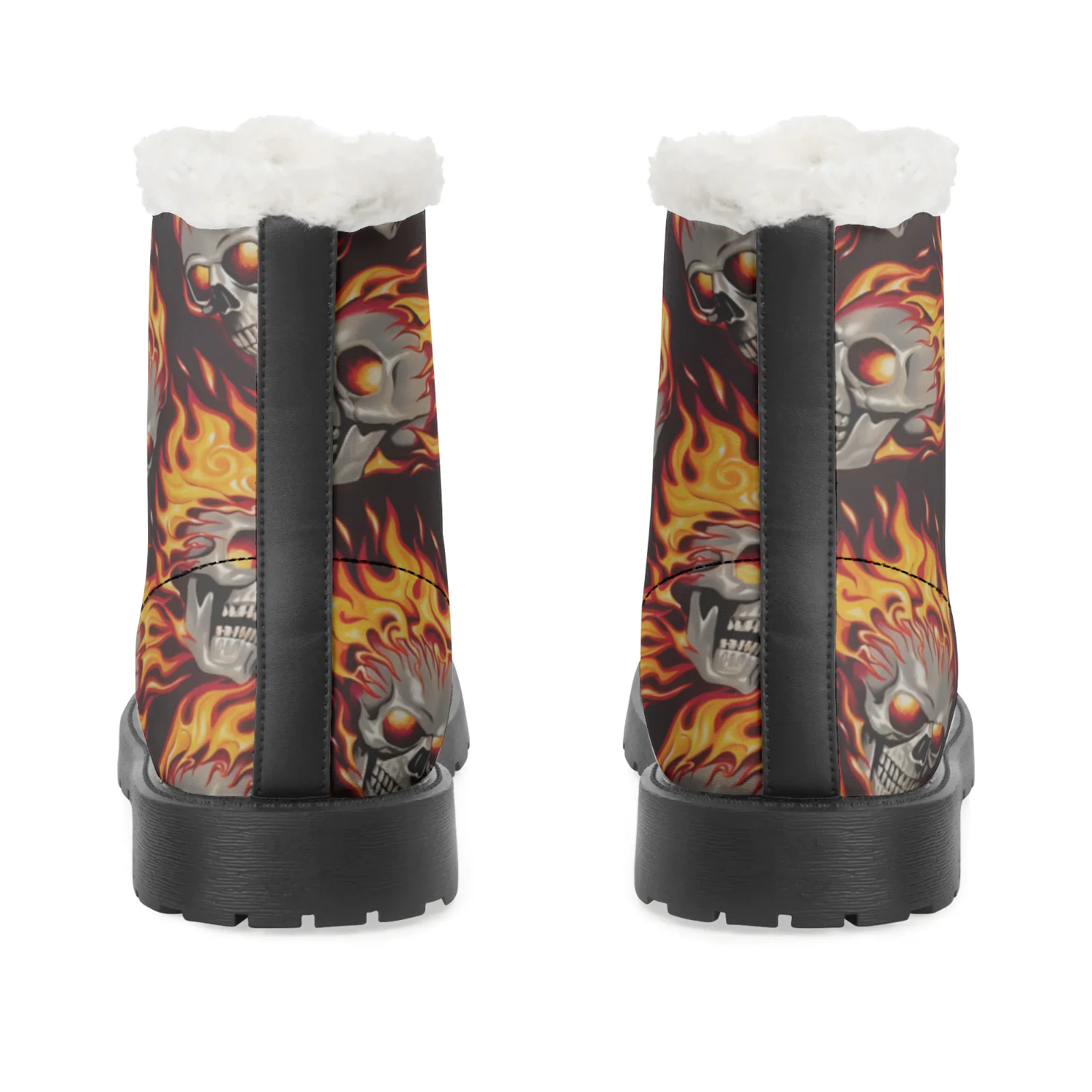 Schneestiefel mit Feuerschädel – Men Shoes Eu To Us Bewertung und Preis